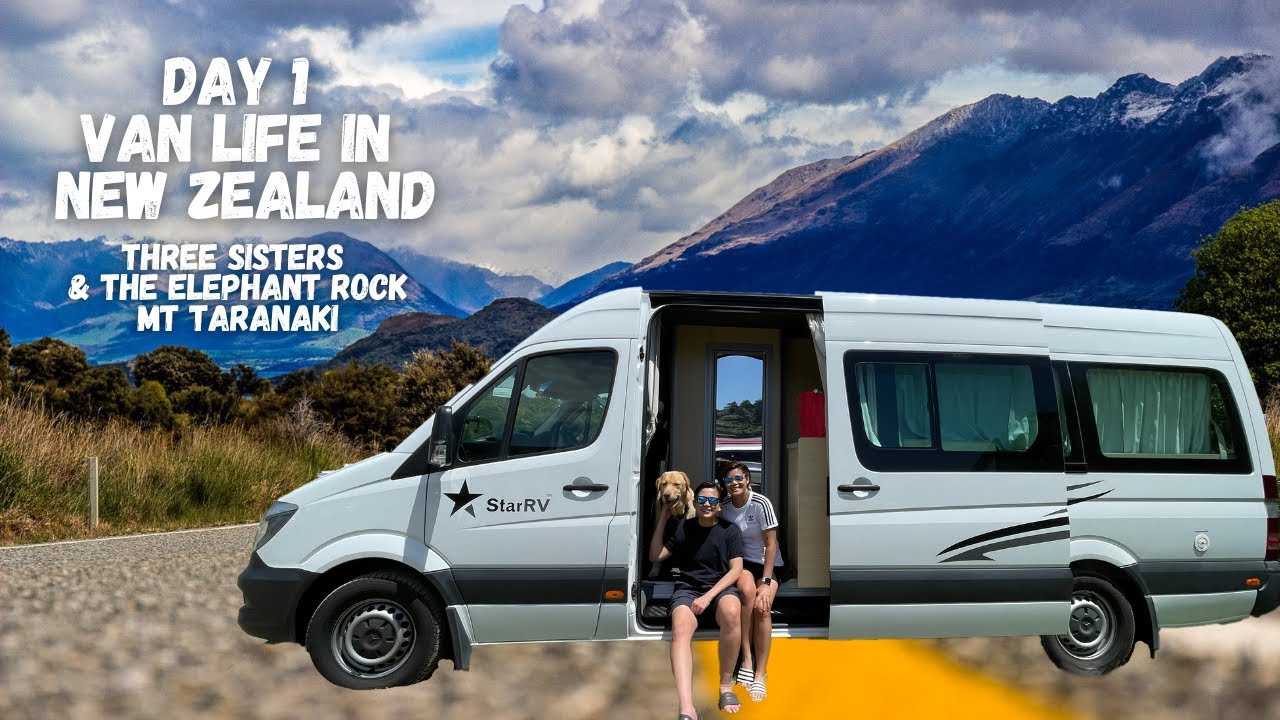 NEW ZEALAND VAN LIFE DAY 1 THREE SISTERS & THE ELEPHANT ROCK MOUNT