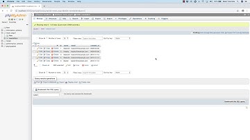Exporting a Mysql Table to Csv File Using phpMyAdmin