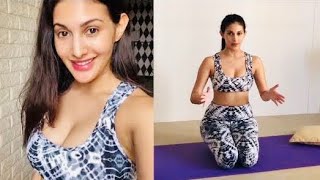 Gorgeous Amyra Dastur Latest New Early Morning Tuesday Treadmill Running Workout