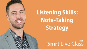 Listening Skills: Note-Taking Strategy - English for Academic Purposes with Josh #5