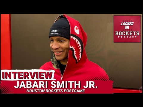 Jabari Smith Jr. | Postgame Houston Rockets Vs Denver Nuggets | 2023-2024 NBA Season