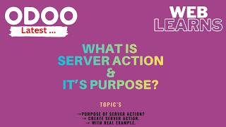 What is Server Action in Odoo? Full Explanation with Use Cases