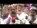 Vijayakanth spitting at reporters       