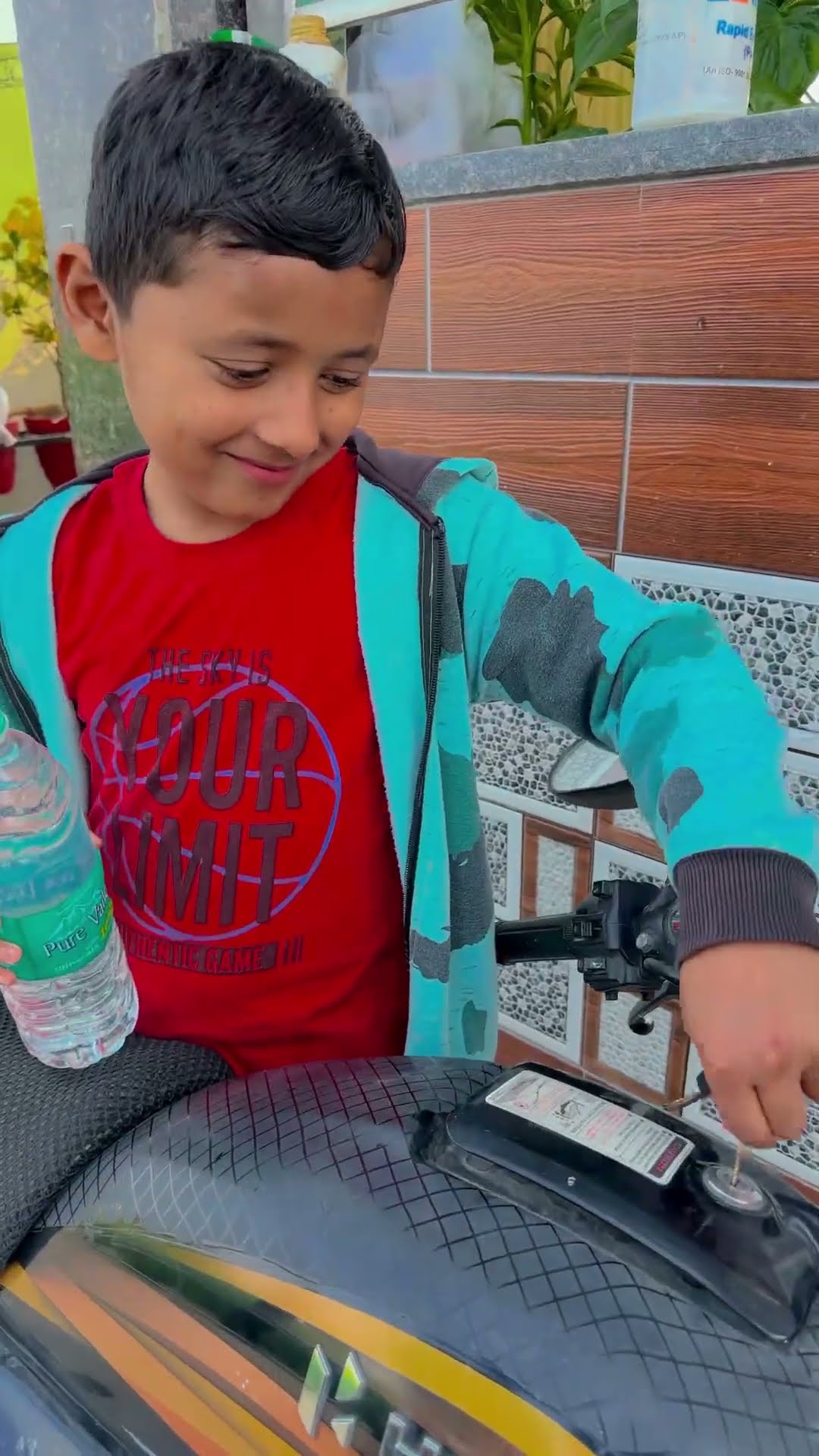 Godari Gattu Meedha ?? #shorts #trending #ytshorts #viralvideo #funny #bike #water
