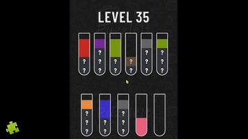 Water Sort Puzzle - Level 35 | Color Puzzle Game Solution