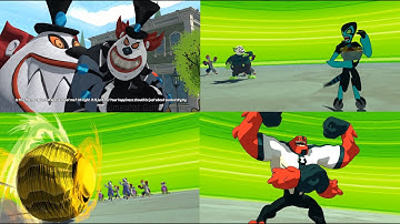 Ben 10 vs Zombozo Funhouse / City Level Steam PC Gameplay