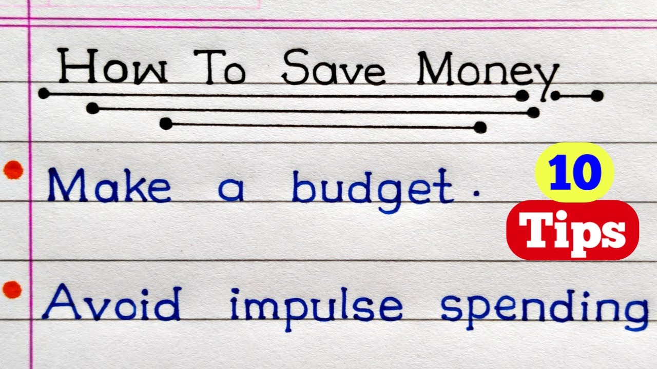 How To Save Cash | Cash Saving Suggestions | Save Cash Suggestions In English |