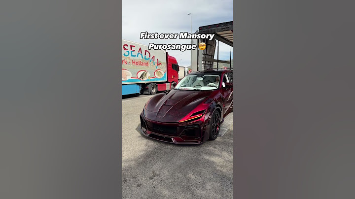 First Ever Ferrari Purosangue Mansory!