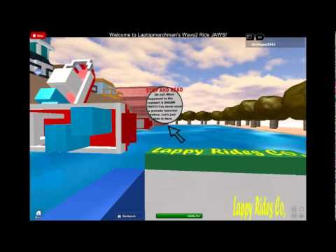 Roblox Jaws Ride Youtube - roblox jaws ride