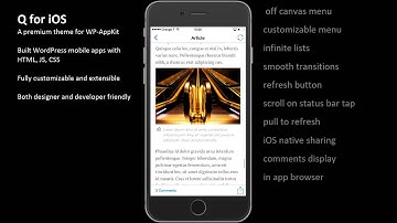 WP-AppKit - Q+ for iOS Preview
