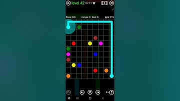 How To Solve Flow Free Rectangle Pack Level 42 9x11 Board Walk Through Solution Walkthrough