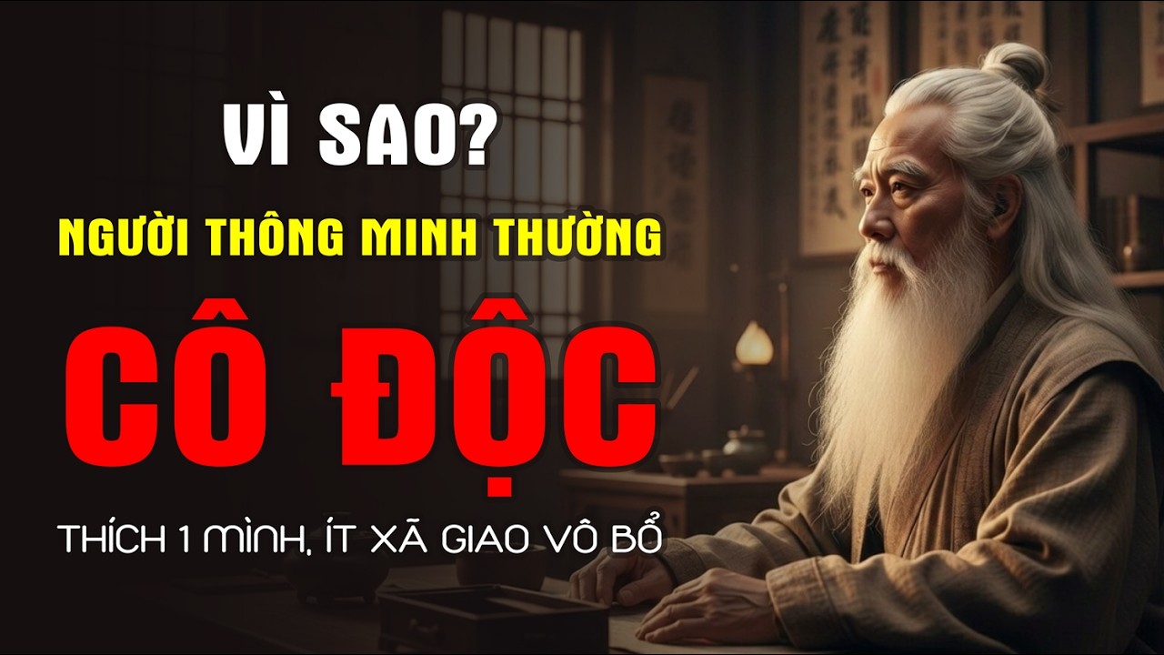 Vì Sao Người Càng Thông Minh Lại Càng Cô Độc Và Không Thích Xã Giao Vô Bổ?
