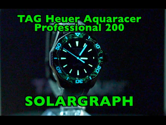 TAG Heuer US Aquaracer Professionnal 200 Solargraph