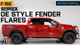 2021-2023 F-150 RedRock OE Style Fender Flares Review & Install