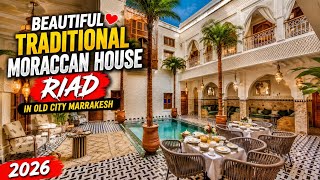 Riad Reve Et Fantaisie Marrakesh, Morocco, Riad in Medina, Old City Marrakesh, Riad Inside tour