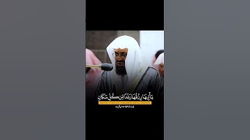 {يَوْمَ تَأْتِي كُلُّ نَفْسٍ تُجَادِلُ عَنْ نَفْسِهَا} تلاوة خاشعة من سورة النحل للشيخ #سعود_الشريم
