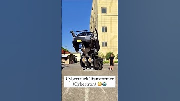 First Ever Cybertruck Transformer #cybertruck #tesla #shorts #transformers