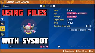 How to Use Files with Discord Sysbots / Get Free Hoopa in Scarlet & Violet