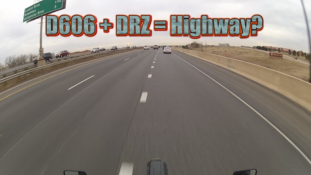 motovlog name Can The D606 & DRZ Survive On The Highway?
