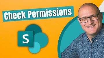 How to check permissions for a SharePoint file or folder via the Check Permissions feature