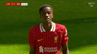 Trey Nyoni vs Sevilla | First Goal (11/08/2024) HD