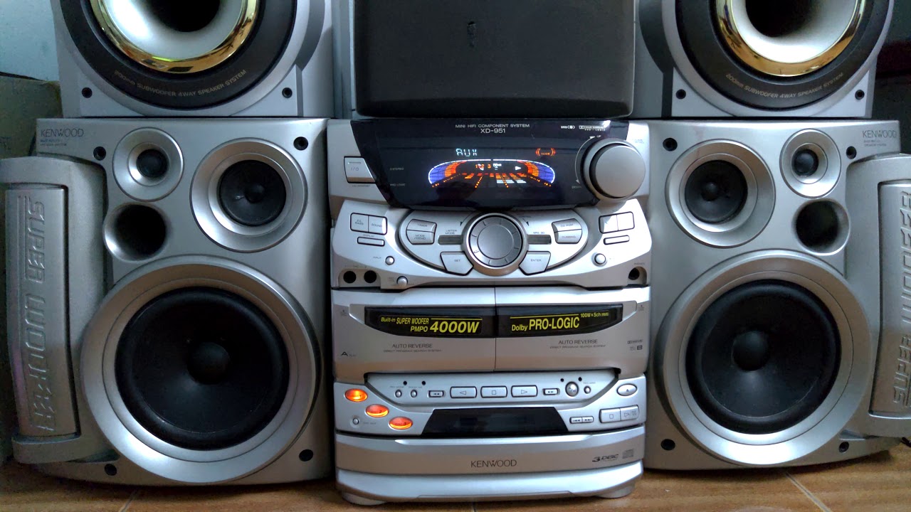 名機！　KENWOOD　民生機　最上位モデル。 Kenwood xd951 - YouTube