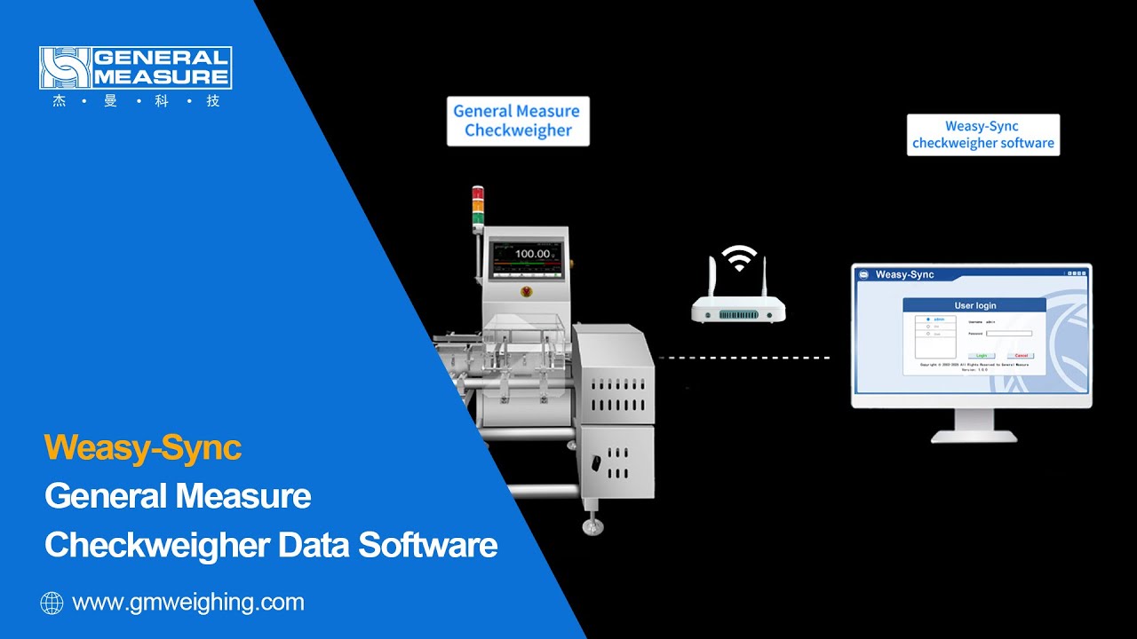 General Measure Checkweigher Software — Weasy-Sync
