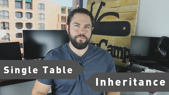 Single Table Inheritance Tutorial