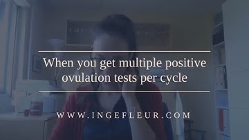 When you get multiple positive ovulation tests per cycle | Do you ovulate more than once?
