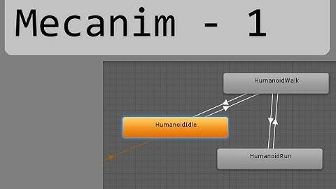 Unity 3D: Mecanim - Parte 1
