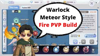 [ROX] Meteor Style Warlock PVP Skill Build | 2H Specified | Requested Video