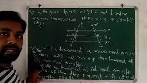 Class -8, chapter -3, parallel lines, part-6