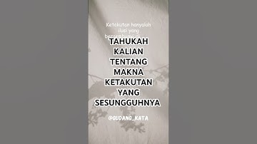 Makna ketakutan #quotes #music #katabijak #storywa #shorts #fyp #trending #motivasi #katamotivasi