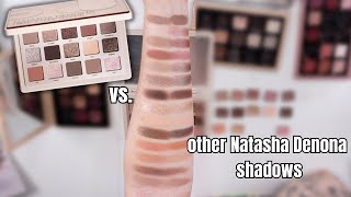 all the swatch comparisons natasha denona i need a nude eyeshadow palette