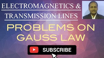 Gauss Law Problems EMTL GATE ECE,IES,UGC NET Electonic Science