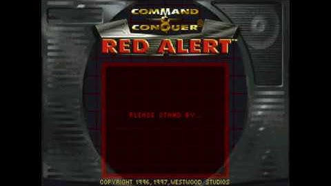 Playing C&C:Red Alert DOS version in 2019!