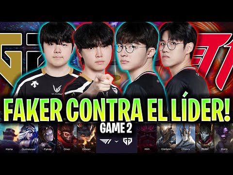 FAKER SACA ORIANNA CONTRA EL LÍDER DE LA LCK!😱ÉPICO!🔥 | GEN vs T1 Game 2 LCK 2025 W7D5