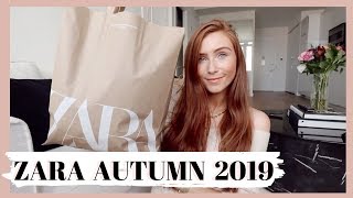 COME SHOPPING TO ZARA WITH ME (Fitting Room Try-On) | ZARA HAUL AUTUMN 2019