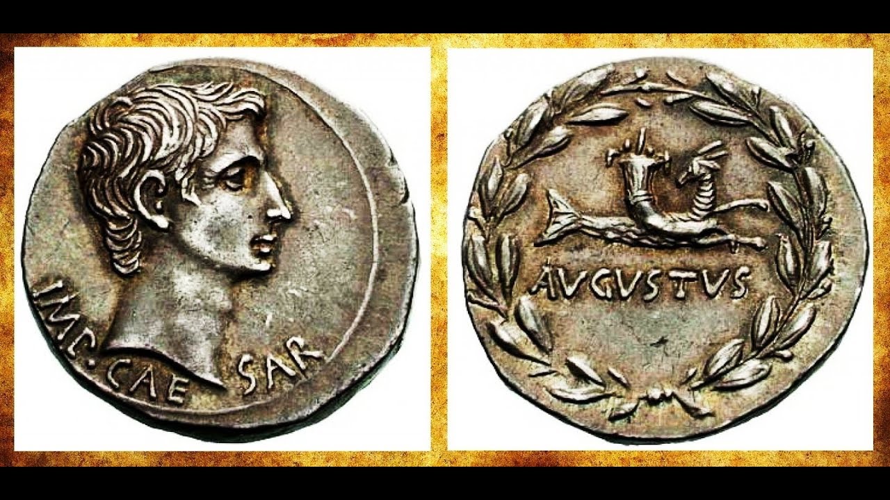 Монета с изображением цезаря