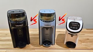 Baby Brezza Formula Pro FaceOff: Advanced, WIFI, and Mini Models