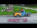 125cc RAT ROD GO KART TRUCK BUILD PT. 4 (FIRST RIDE)!!