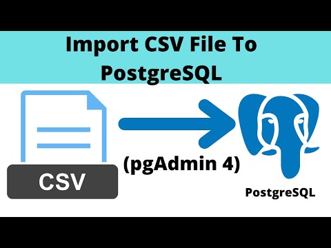 11 Import CSV File To PostgreSQL