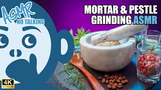 ASMR Mortar And Pestle Satisfying Grinding Mixing And Stirring Sleep Sounds One Hour NO TALKING ASMR