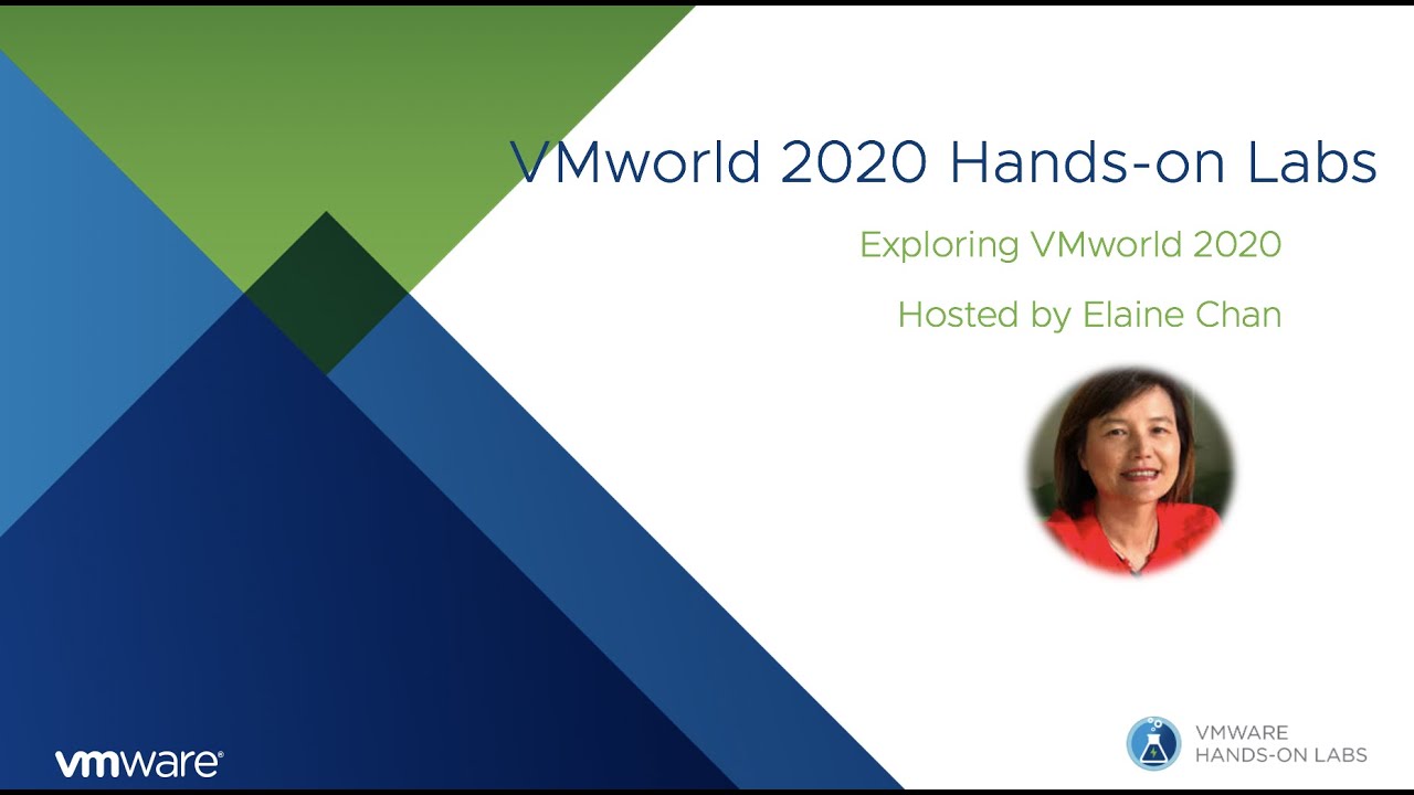 VMworld 2020 Online - Hands-on Labs