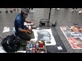 художник на площади Навона, Рим