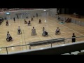 第14回日本車椅子ハンドボール競技大会　ドリーマーズVS宮城フェニックス