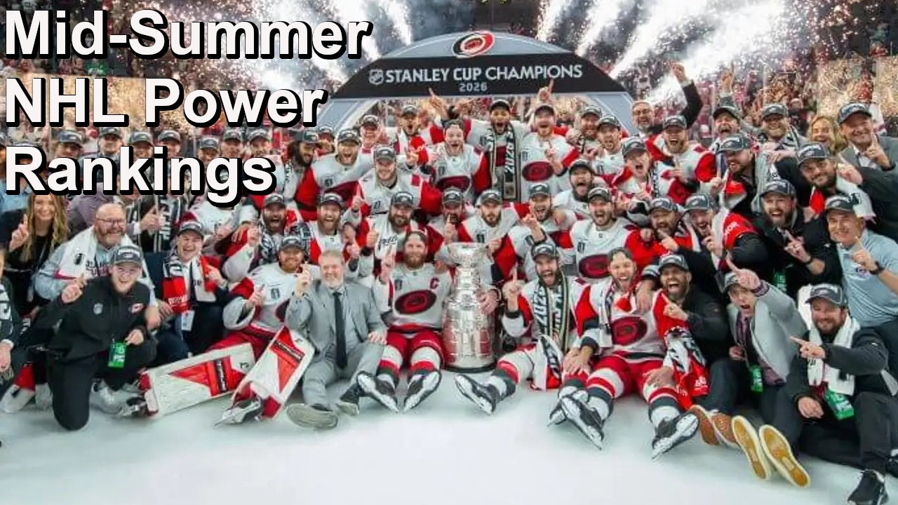 NHL Power Rankings, Off-Season Edition