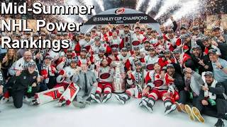 NHL Power Rankings, Off-Season Edition