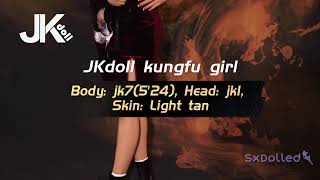 Eithne ~ JK Doll body jk7 + head jk1 light tan ku fung girl Raw Video