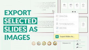 Export selected PowerPoint slides as images - Slidewise